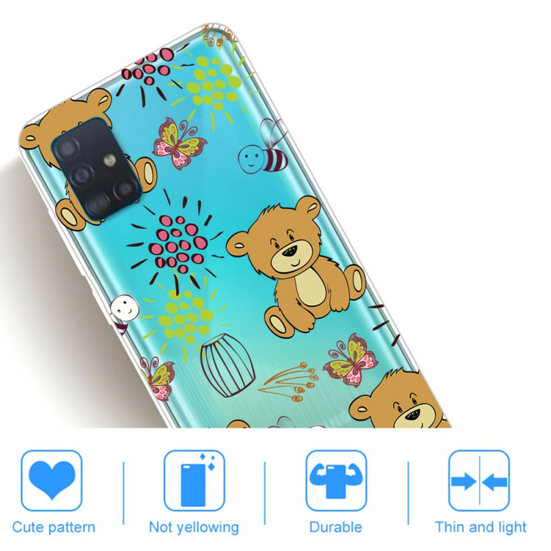 Case Samsung Galaxy A71 Teddy Bear Top