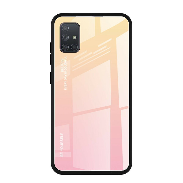 Samsung Galaxy A71 Tempered Glass Case Be Yourself