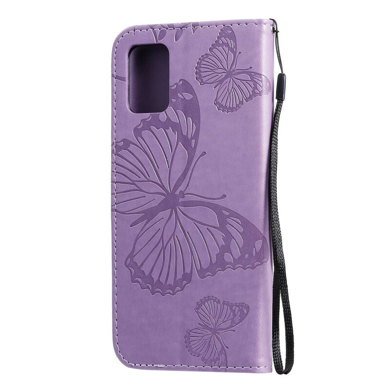 Samsung Galaxy A71 Giant Butterflies Strap Case