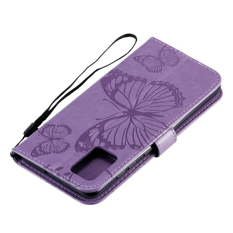 Samsung Galaxy A71 Giant Butterflies Strap Case