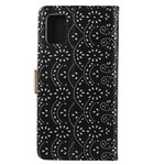 Case Samsung Galaxy A71 Lace Purse with Strap