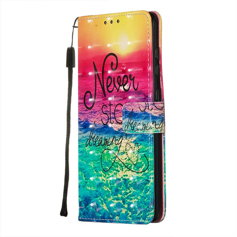 Cover Samsung Galaxy A71 Never Stop Dreaming