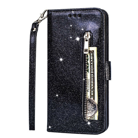 Samsung Galaxy S20 Glitter Wallet Case
