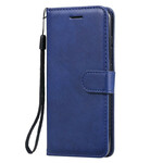 Samsung Galaxy S20 Leather effect case with strap