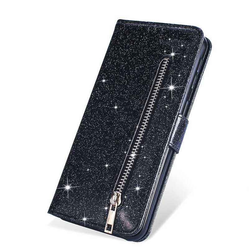 Samsung Galaxy S20 Plus Glitter Wallet Case