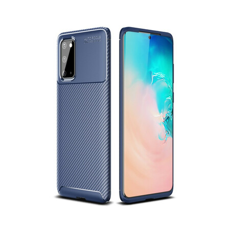 Case Samsung Galaxy S20 Texture Carbon Fiber Flexible