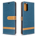 Samsung Galaxy S20 Plus Fabric and Leather Effect Case with Strap