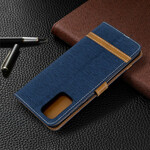 Samsung Galaxy S20 Plus Fabric and Leather Effect Case with Strap