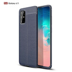 Samsung Galaxy S20 Plus Leather Case Lychee Effect Double Line
