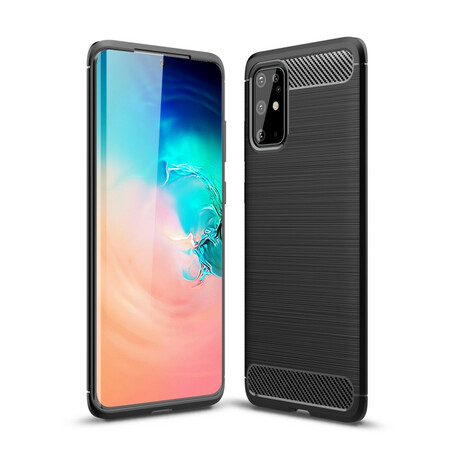 Samsung Galaxy S20 Plus Brushed Carbon Fiber Case