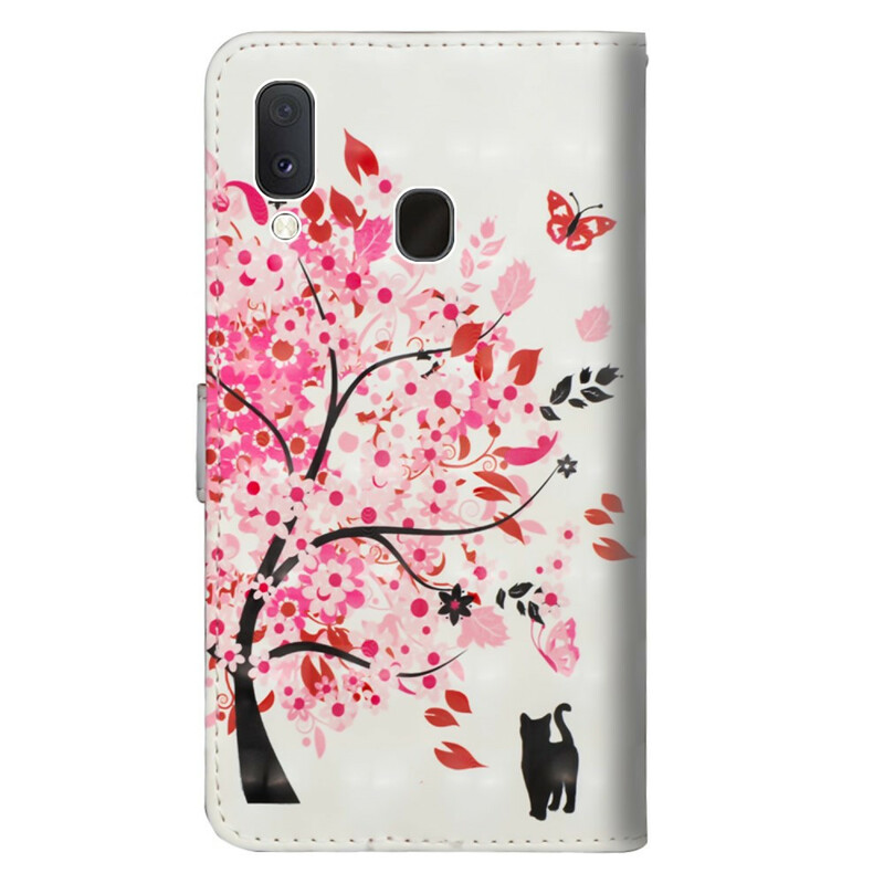 Cover Samsung Galaxy A10e Arbre Rose