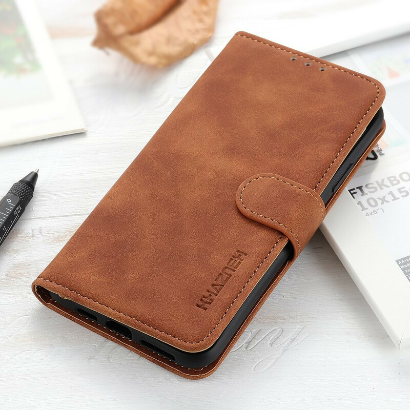 Samsung Galaxy S20 Ultra Effect Vintage Leather Case KHAZNEH