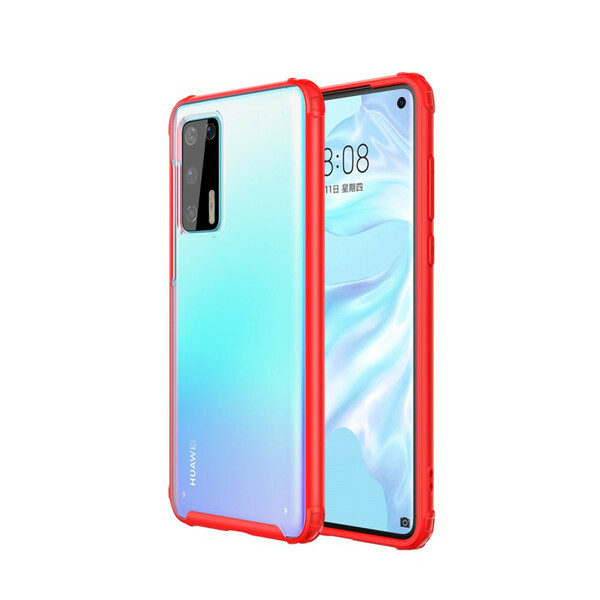 Huawei P40 Cover Hybrid Design Silicone Edges