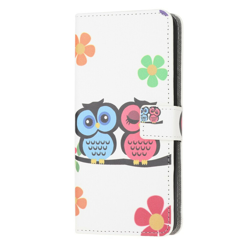 Case Huawei P40 Lite Couple of Owls