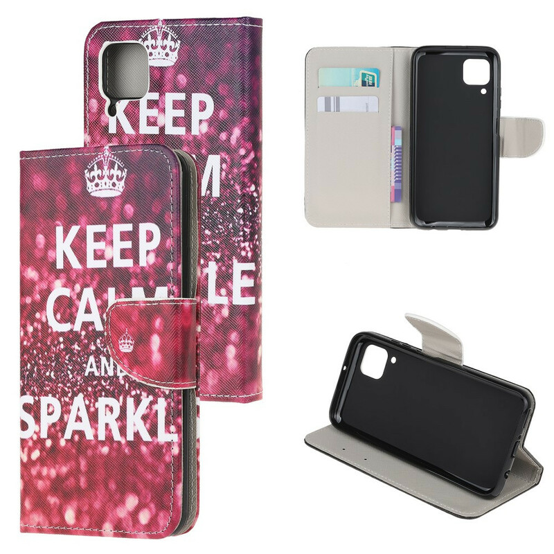 Cover Huawei P40 Lite Keep Calm and Sparkle