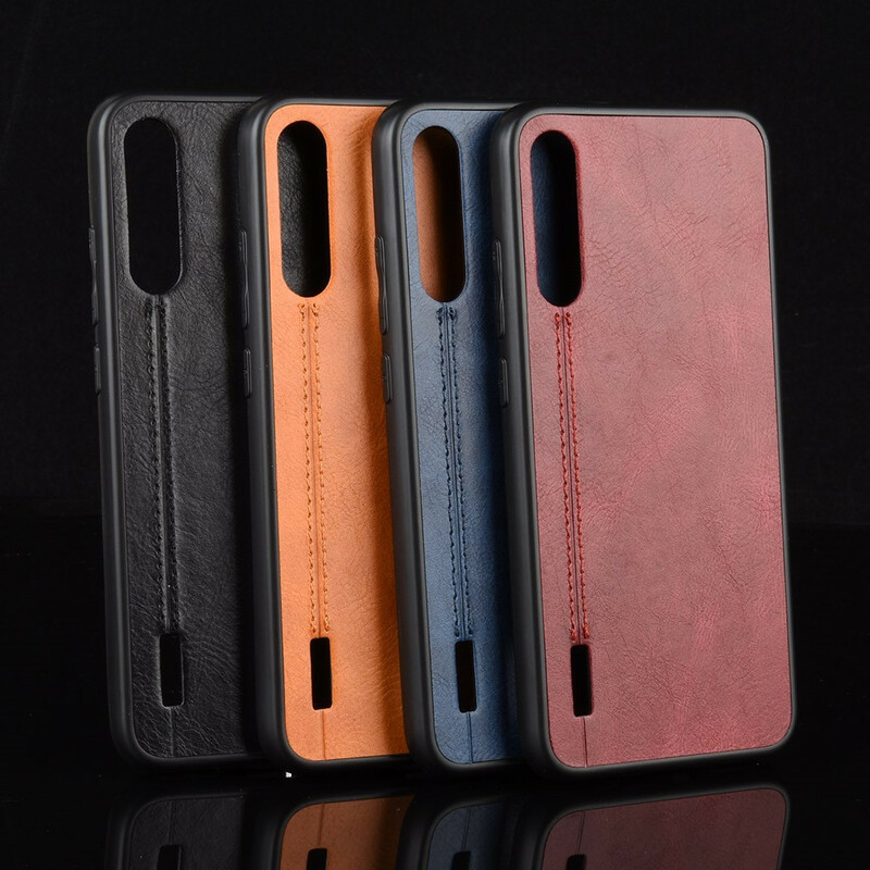 Xiaomi Mi 9 Lite Leather effect Seam case
