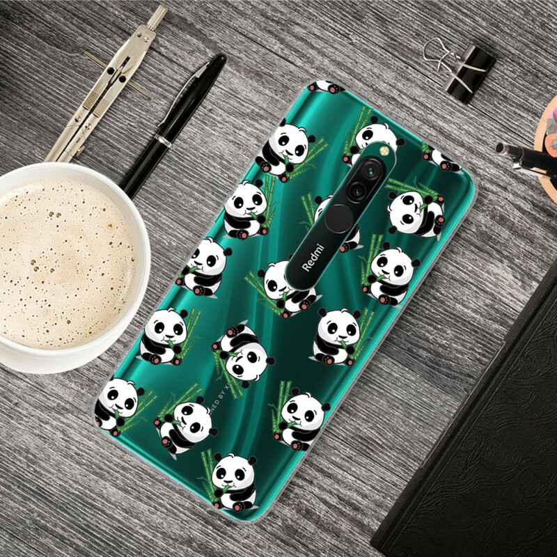 Case Xiaomi Redmi 8 Petits Pandas