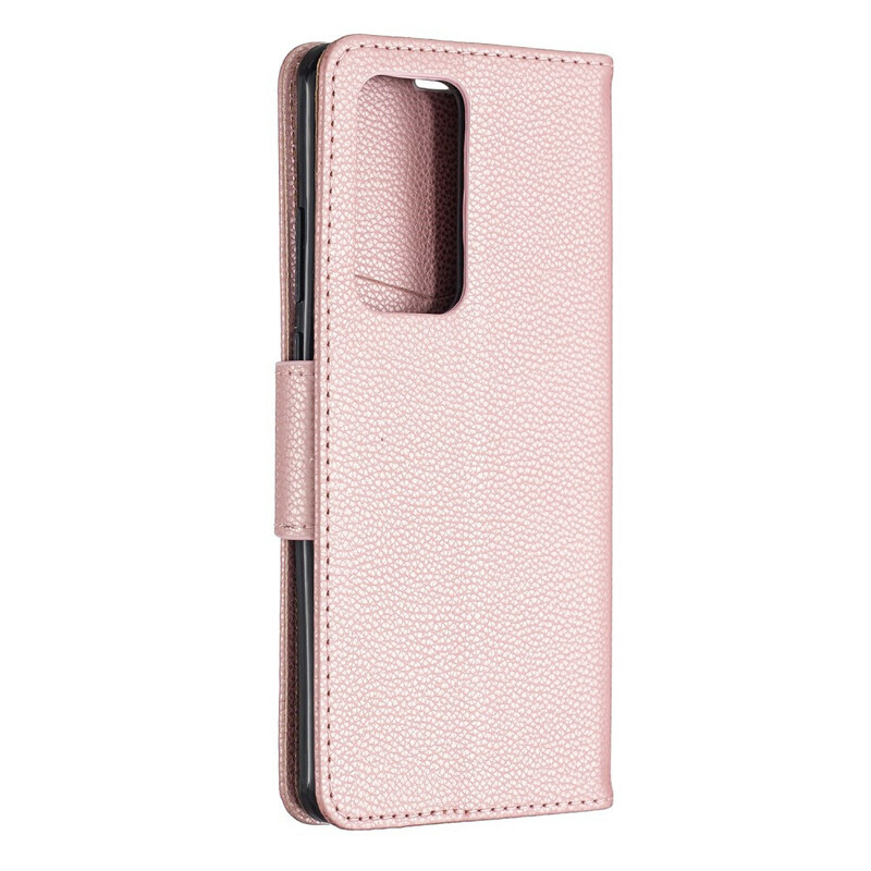 Cover Huawei P40 Pro Lychee Oblique Flap