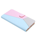 Case Samsung Galaxy A40 Leather Effect Tricolor Case Samsung Galaxy A40 Leather Effect Tricolor