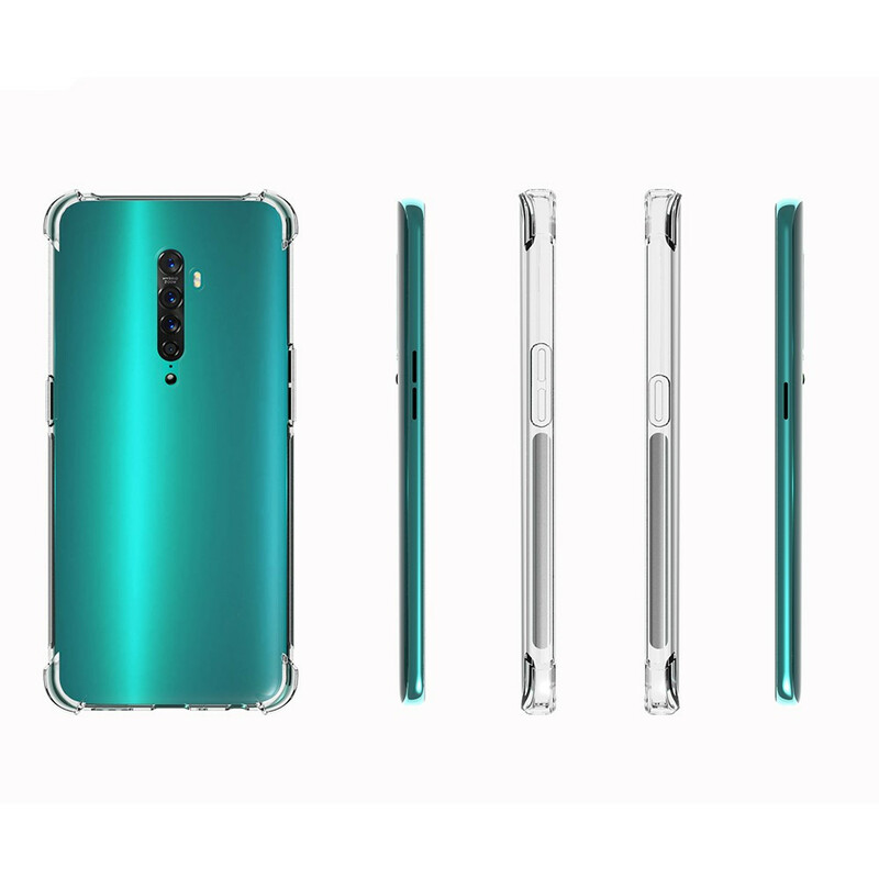 Oppo Reno 2 Transparent Case Reinforced Corners