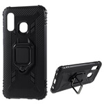 Samsung Galaxy A40 Ring and Carbon Fiber Case