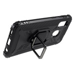 Samsung Galaxy A40 Ring and Carbon Fiber Case