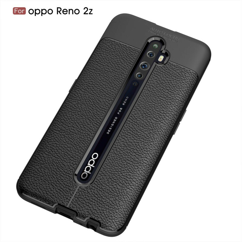 Oppo Reno 2Z Leather Effect Case Lychee Double line
