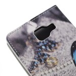 Samsung Galaxy A5 2016 Papillon Bleu case