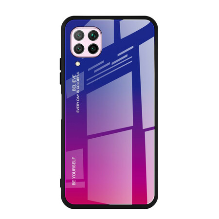 Huawei P40 Lite Cover Tempered Glass Be Yourself