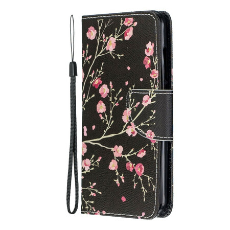 Xiaomi Redmi 7A Floral Lanyard Case