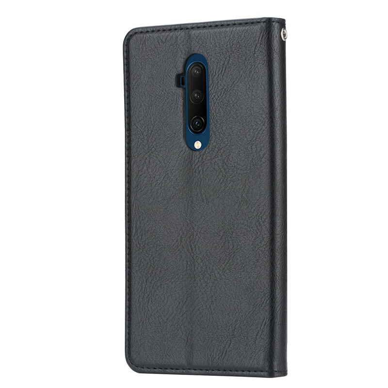 Flip Cover OnePlus 7T Pro Simili Cuir Porte-Cartes