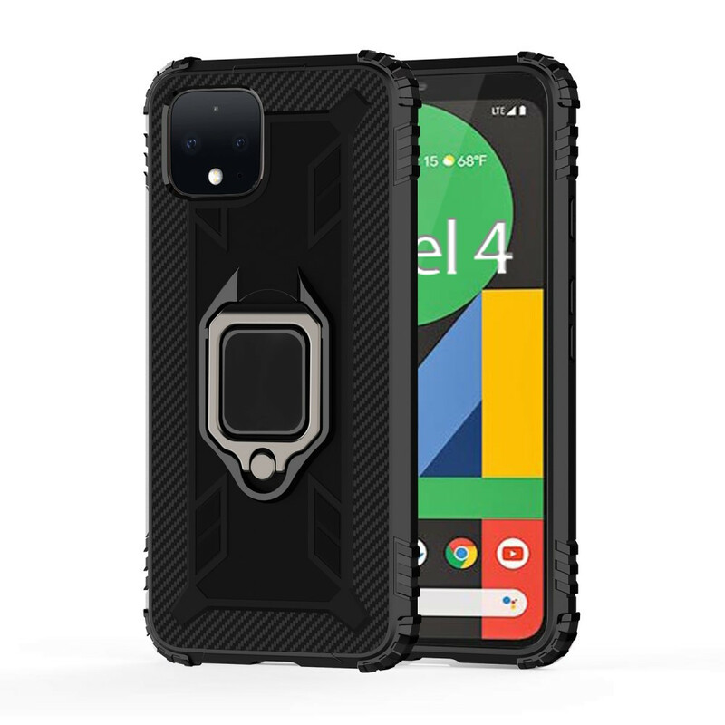 Google Pixel 4 Ring and Carbon Fiber Case