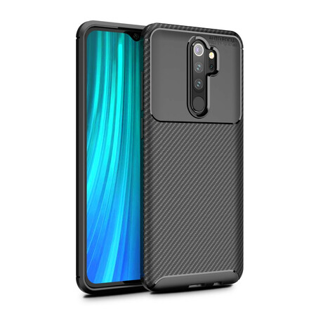 Xiaomi Redmi Note 8 Pro Case Flexible Carbon Fiber Texture