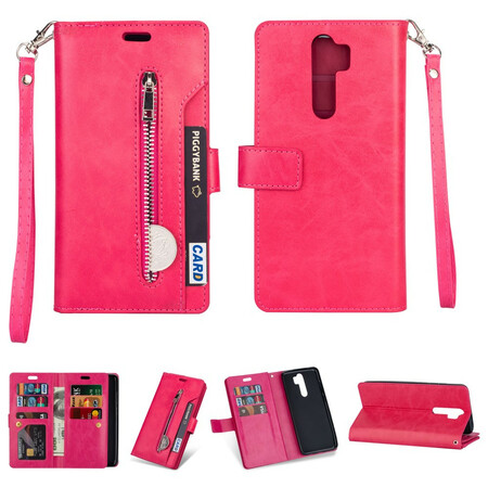 Xiaomi Redmi Note 8 Pro Case Wallet with Strap