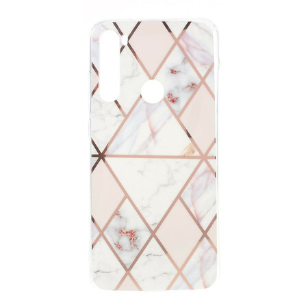 Xiaomi Redmi Note 8 Case Marble Geometry Colorful