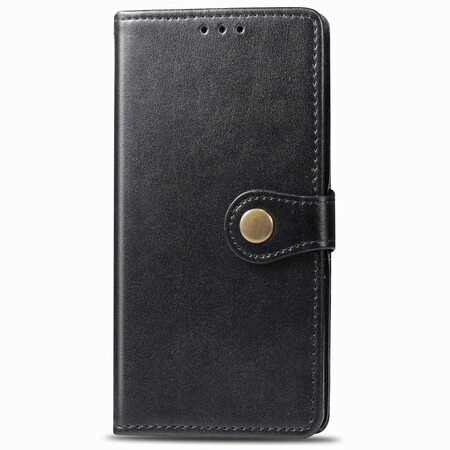 Xiaomi Redmi Note 8 Leatherette Case with Vintage Clasp