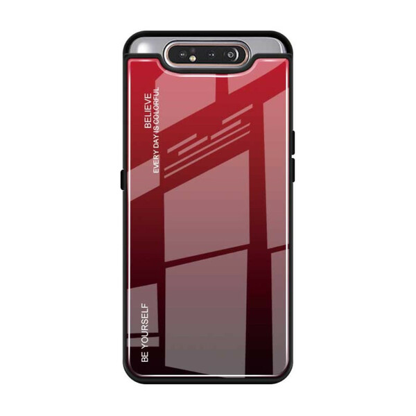 Samsung Galaxy A80 Tempered Glass Case Be Yourself
