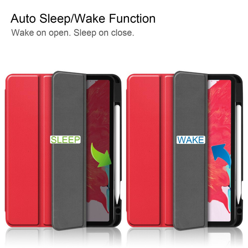 for iPad Air 5 2022/ iPad Air 4 2020 Back Shell Smart Auto Sleep Wake Smart  Case