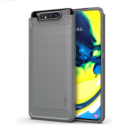 Samsung Galaxy A80 Brushed Carbon Fiber Case MOFI
