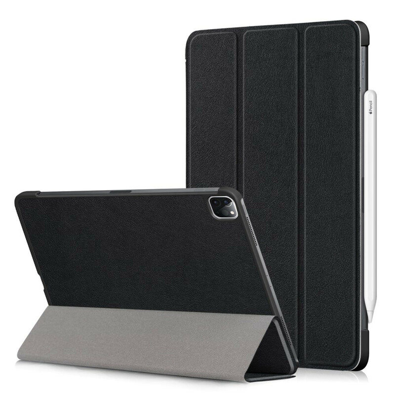 Smart Case iPad Pro 11" (2020) Simili Cuir Lychee Classique