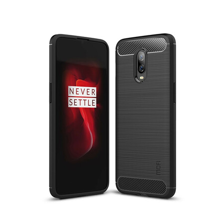 OnePlus 6T Brushed Carbon Fiber Case MOFI