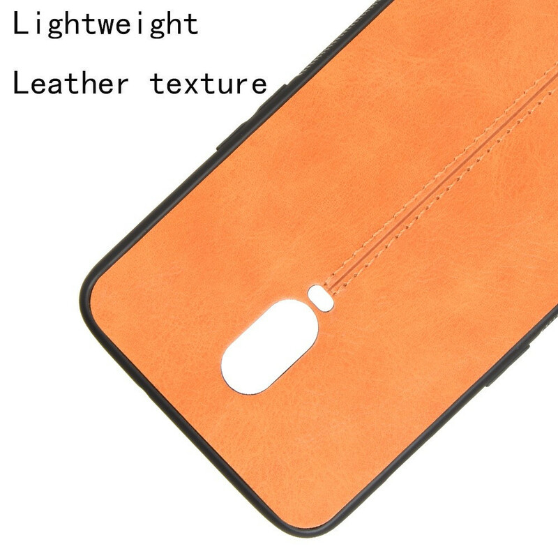 OnePlus 6T Leather Style Case Stitching