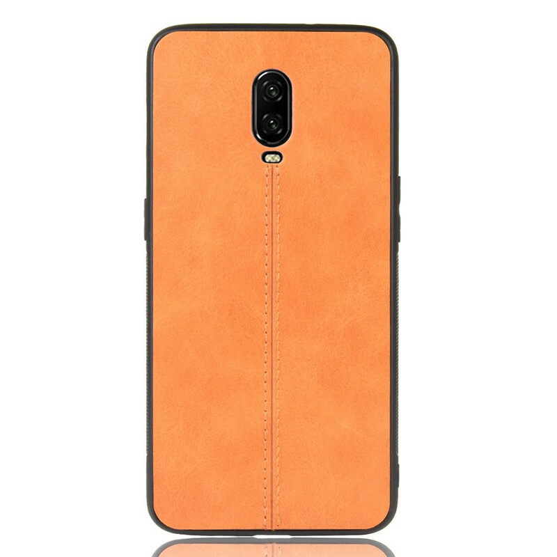 OnePlus 6T Leather Style Case Stitching