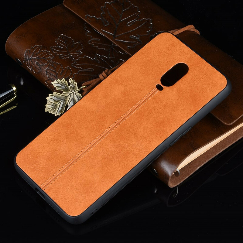 OnePlus 6T Leather Style Case Seams