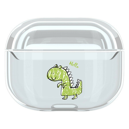 AirPods Pro Dinosaur and Cat Case
