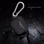 AirPods Pro Lychee Leather Effect Case with Carabiner