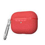 AirPods Pro Lychee Leather Effect Case with Carabiner