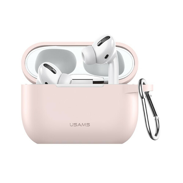 AirPods Pro Silicone Case and Carabiner USAMS