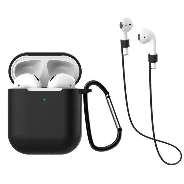 AirPods Case (2019) with Carabiner and Lanyard