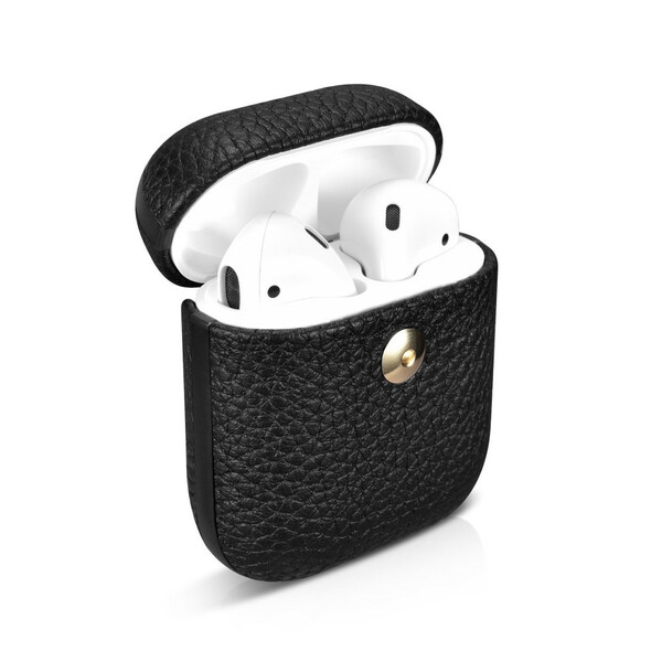 AirPods Genuine The
ather Case
 ICARER